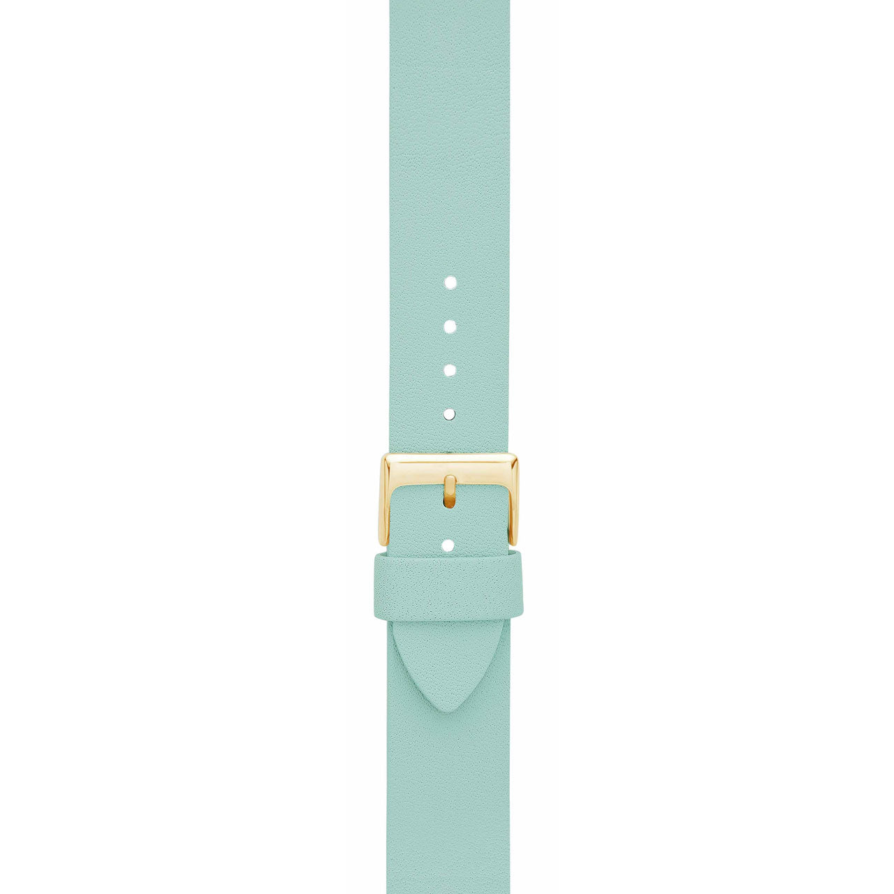 Mint Green 16mm Leather Watch Strap