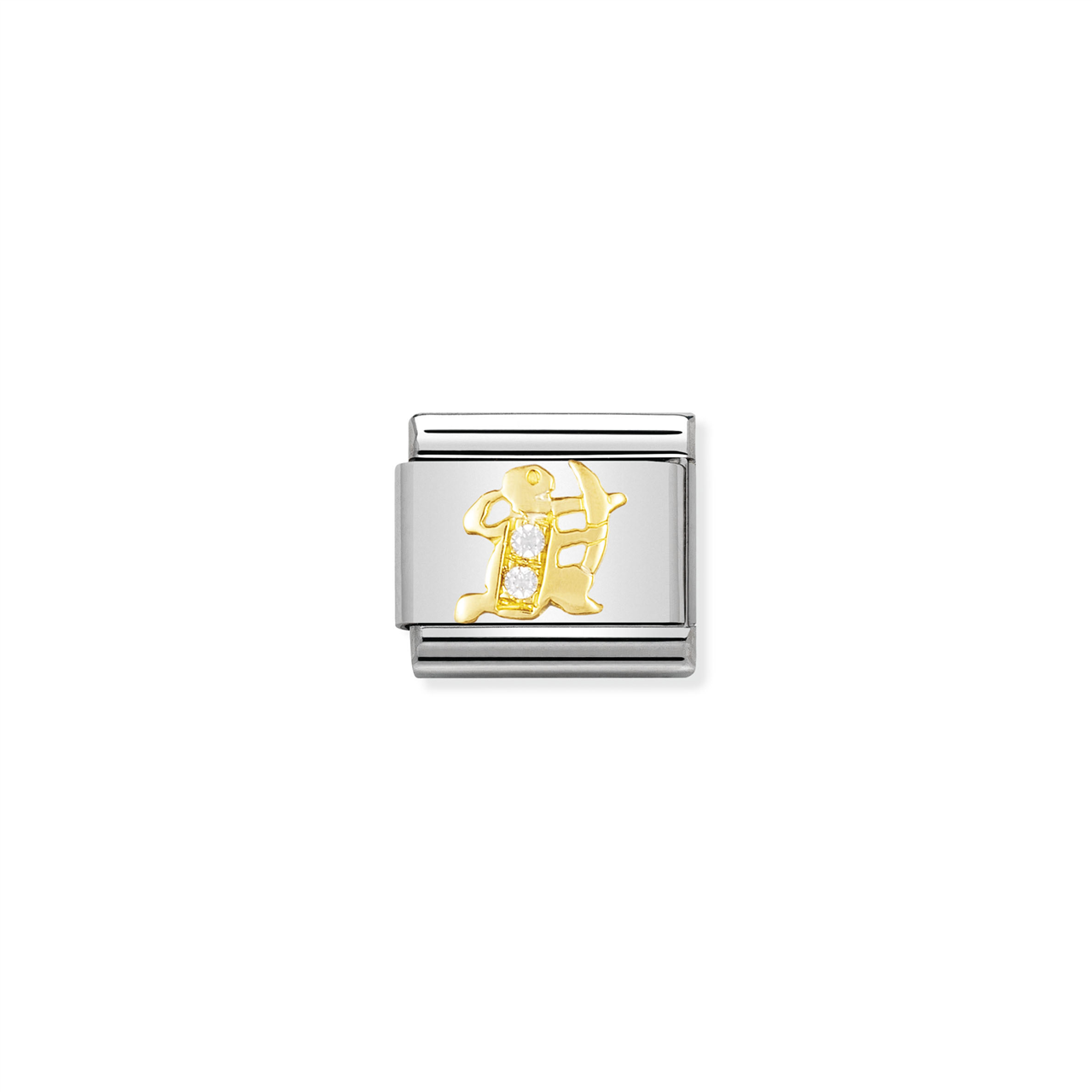 Composable Classic Link 030302/09 Sagittarius in 18k Gold & Stone