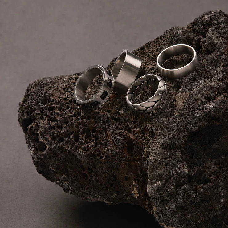 Arc Men's Steel Ring