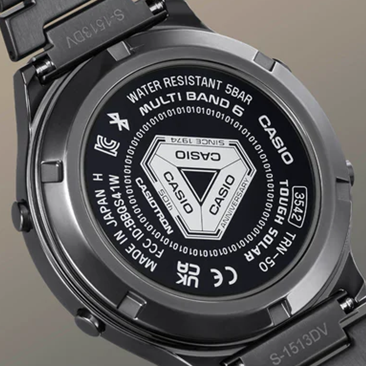 Casio Tron 50th Anniversary Black & Gold Watch - TRN50ZE-1A