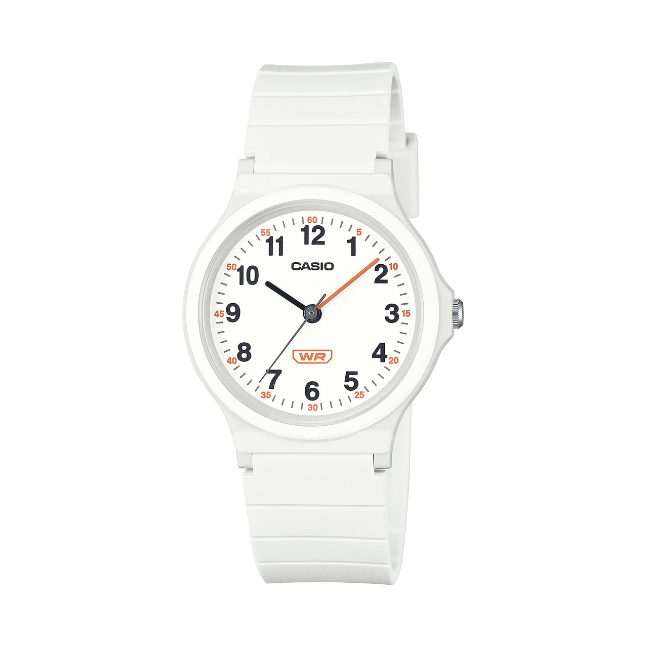 Casio Ladies Bio-Based White Resin Band Watch - LQ24B-7B