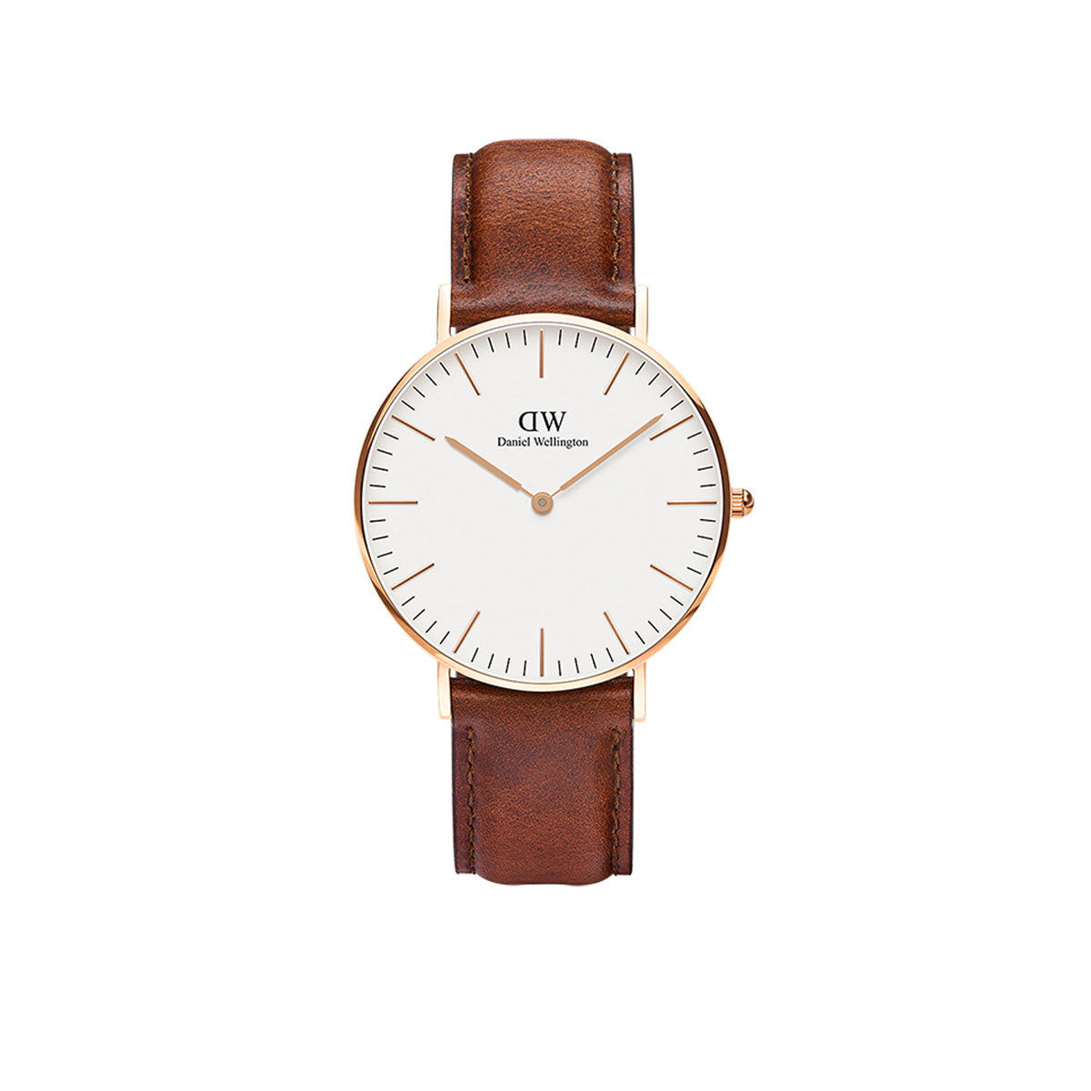 Classic 36mm St Mawes - Rose Gold & White Watch