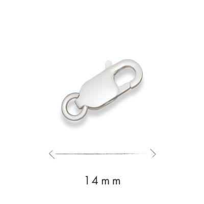 Sterling Silver 14mm Lobster Clasp
