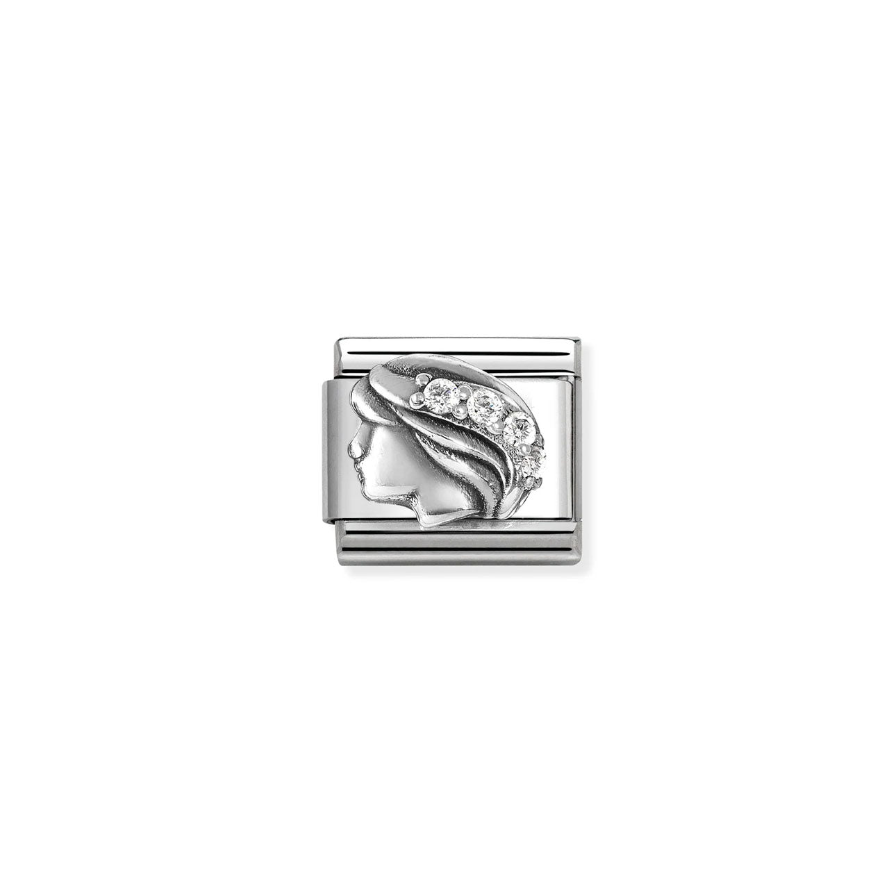 Composable Classic Link 330326/06 Virgo With CZ In 925 Silver
