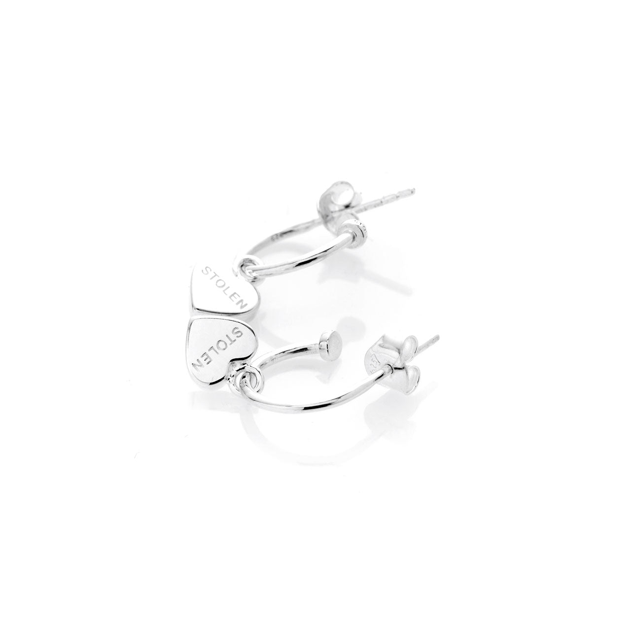 Stolen Heart Anchor Sleeper Earrings