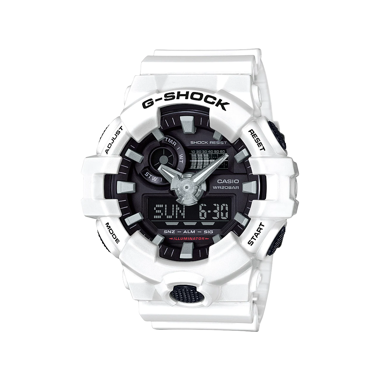 G-Shock White - GA700-7A