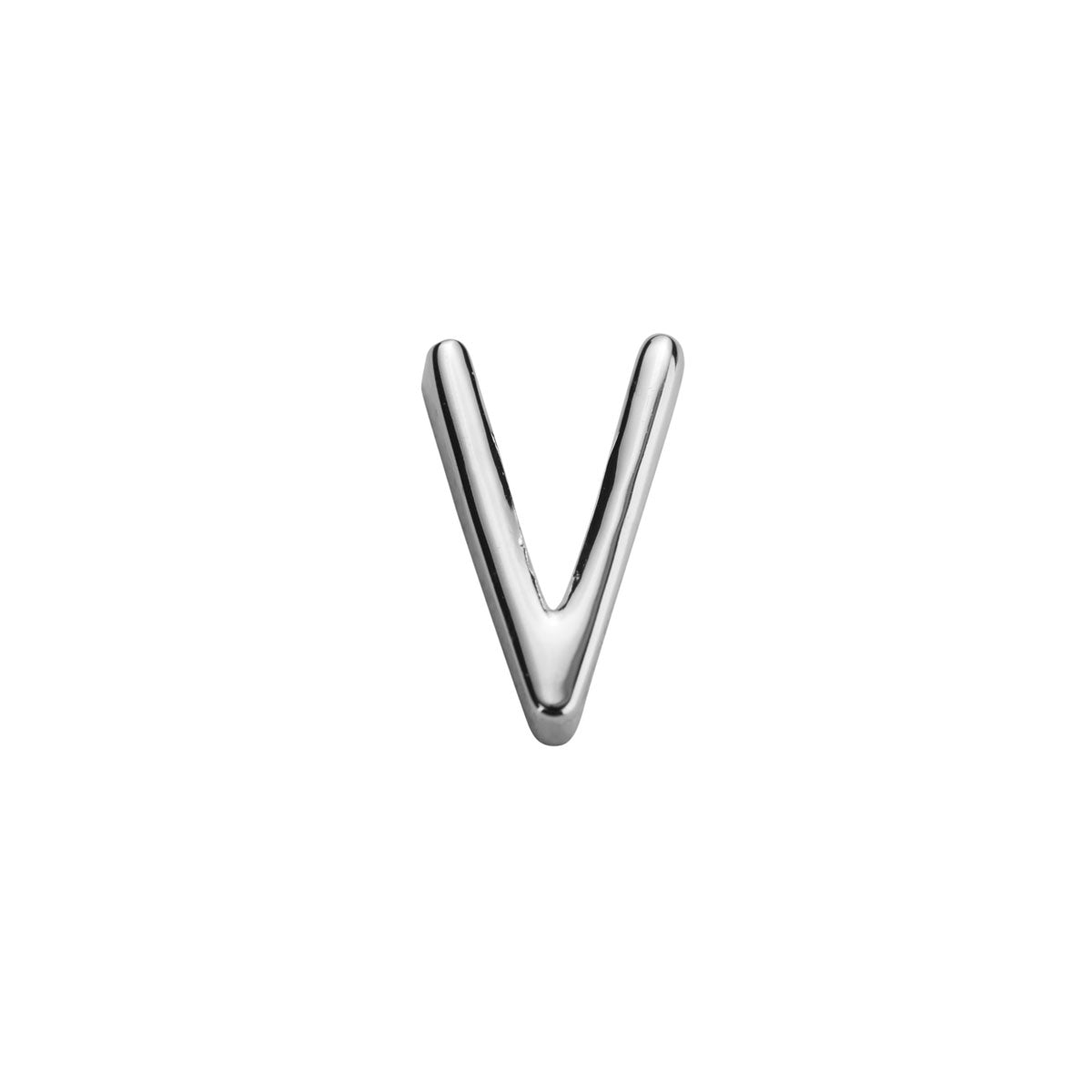 Silver Letter V
