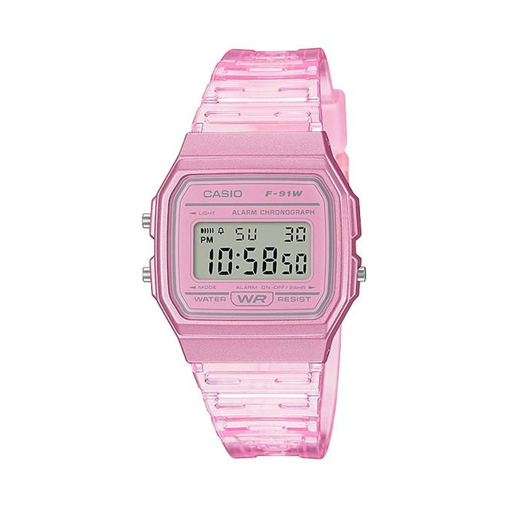 Transparent Pink - F91WS-4D