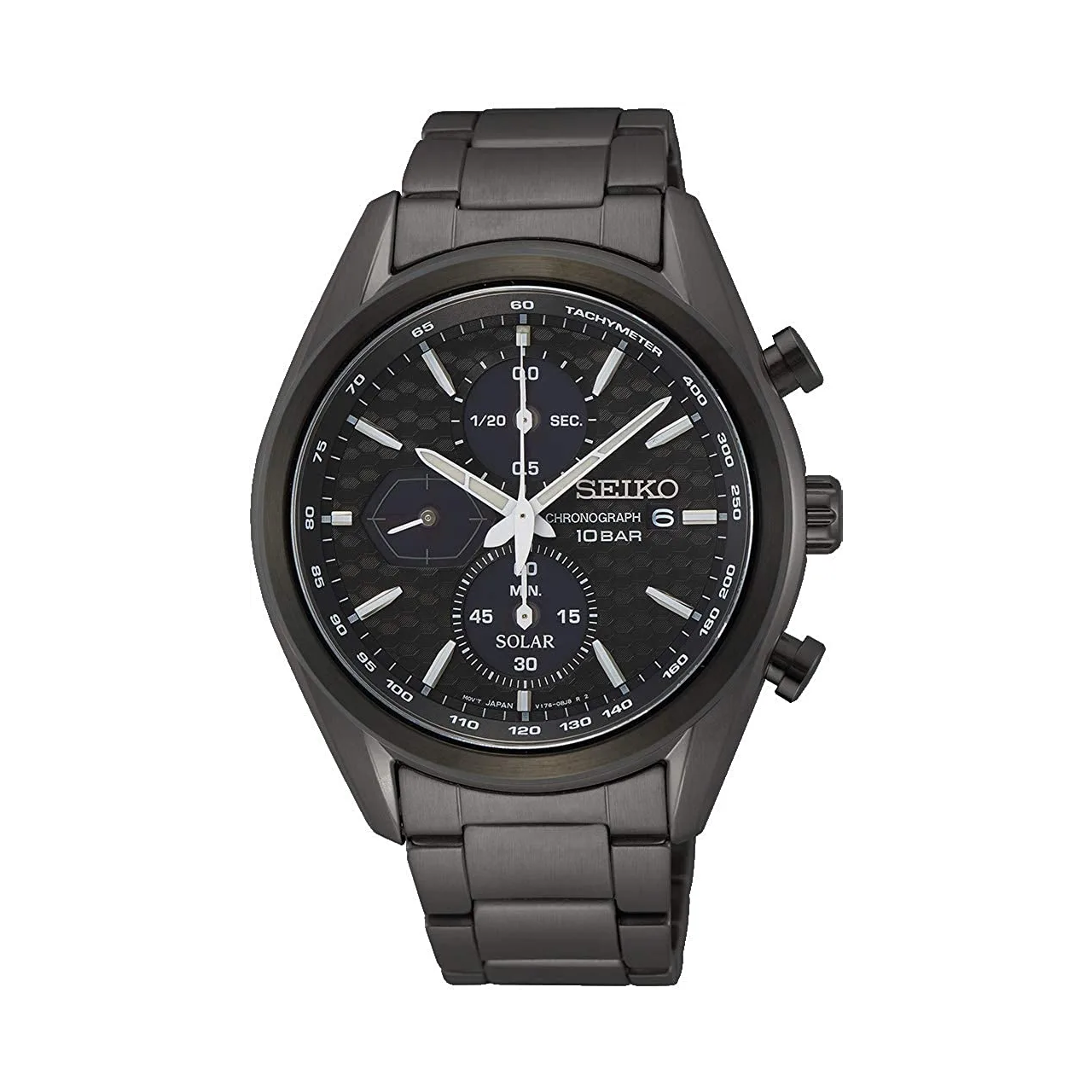 Seiko - SSC773P Mens Black Chronograph Watch
