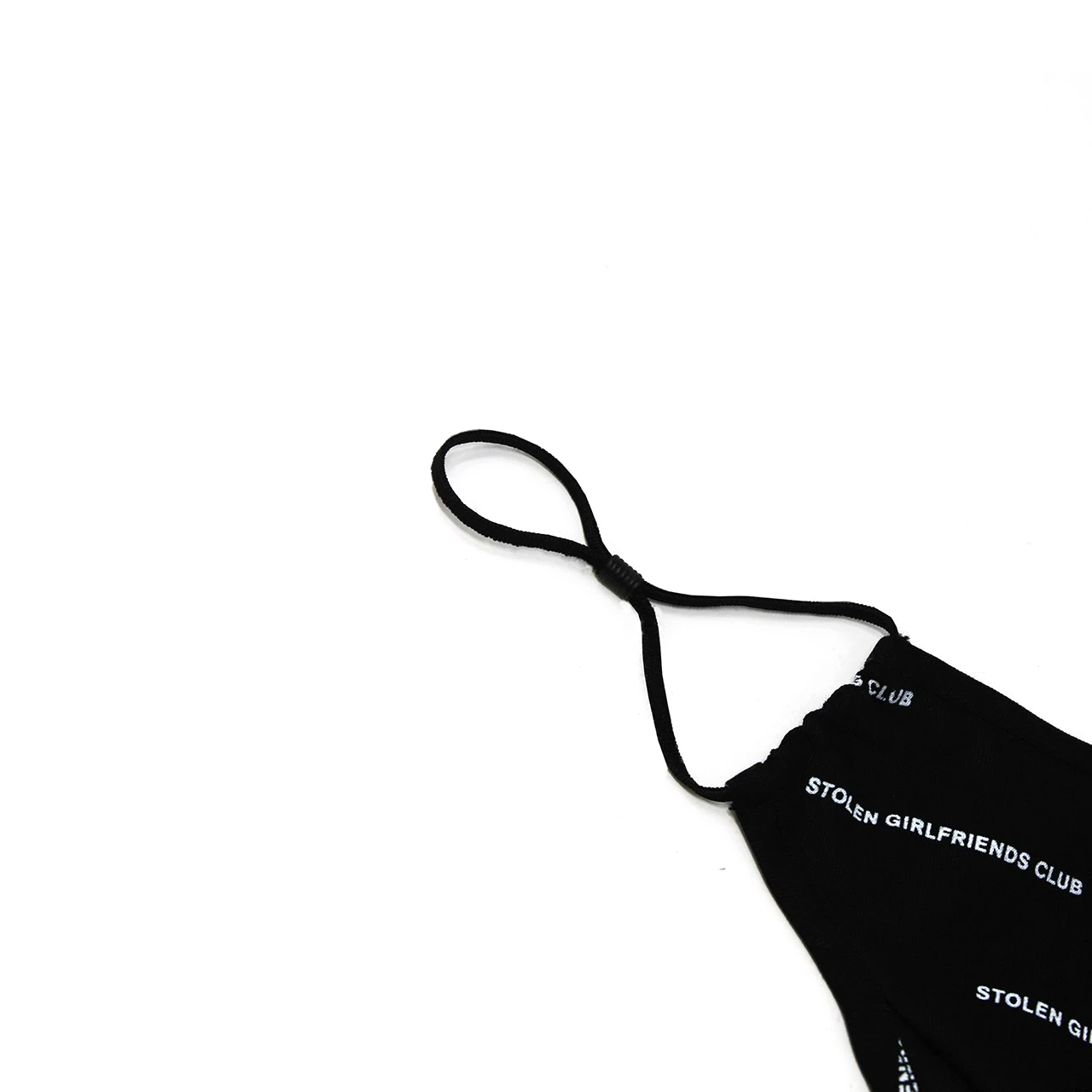 Branded Face Mask - Black