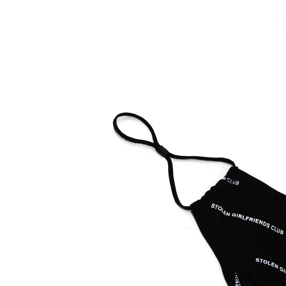 Branded Face Mask - Black