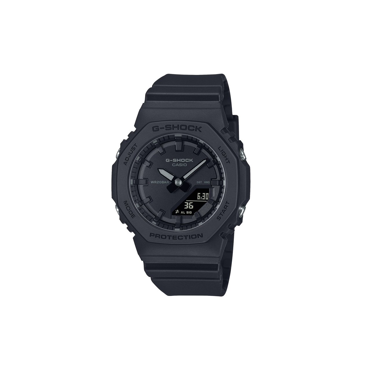 G-Shock Midi Womens Series Black Out Watch - GMAP2100BB-1A