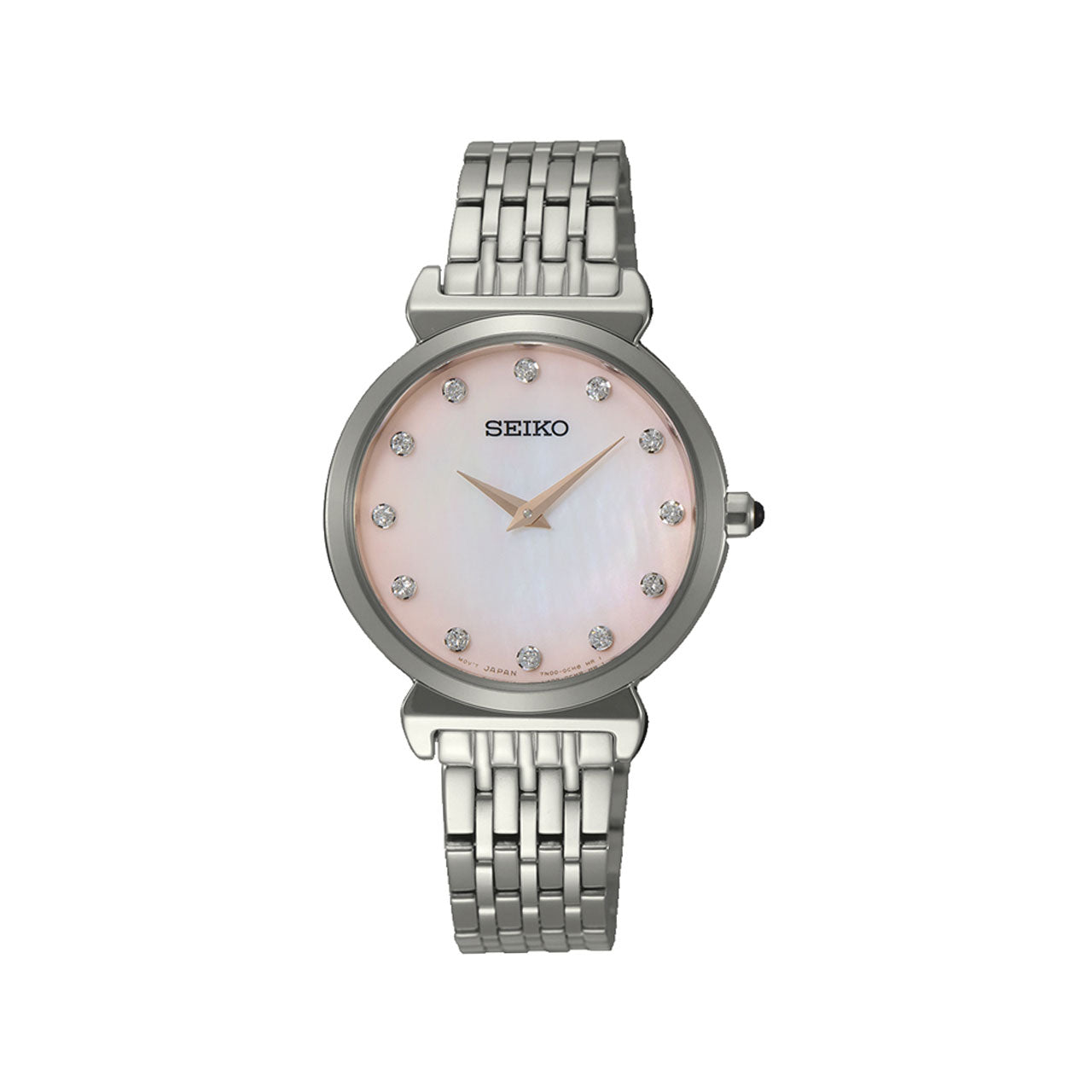 SFQ803P - Ladies 2 Tone Swarovski Crystal Set Watch