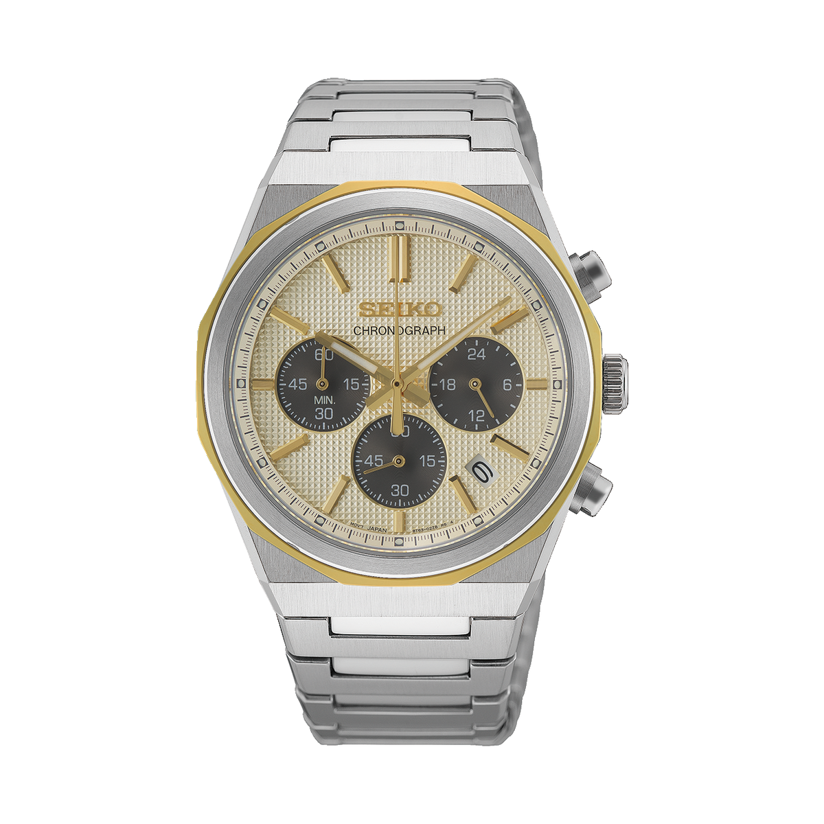 Seiko - HGK001P Two-Tone Chronograph Dress Watch