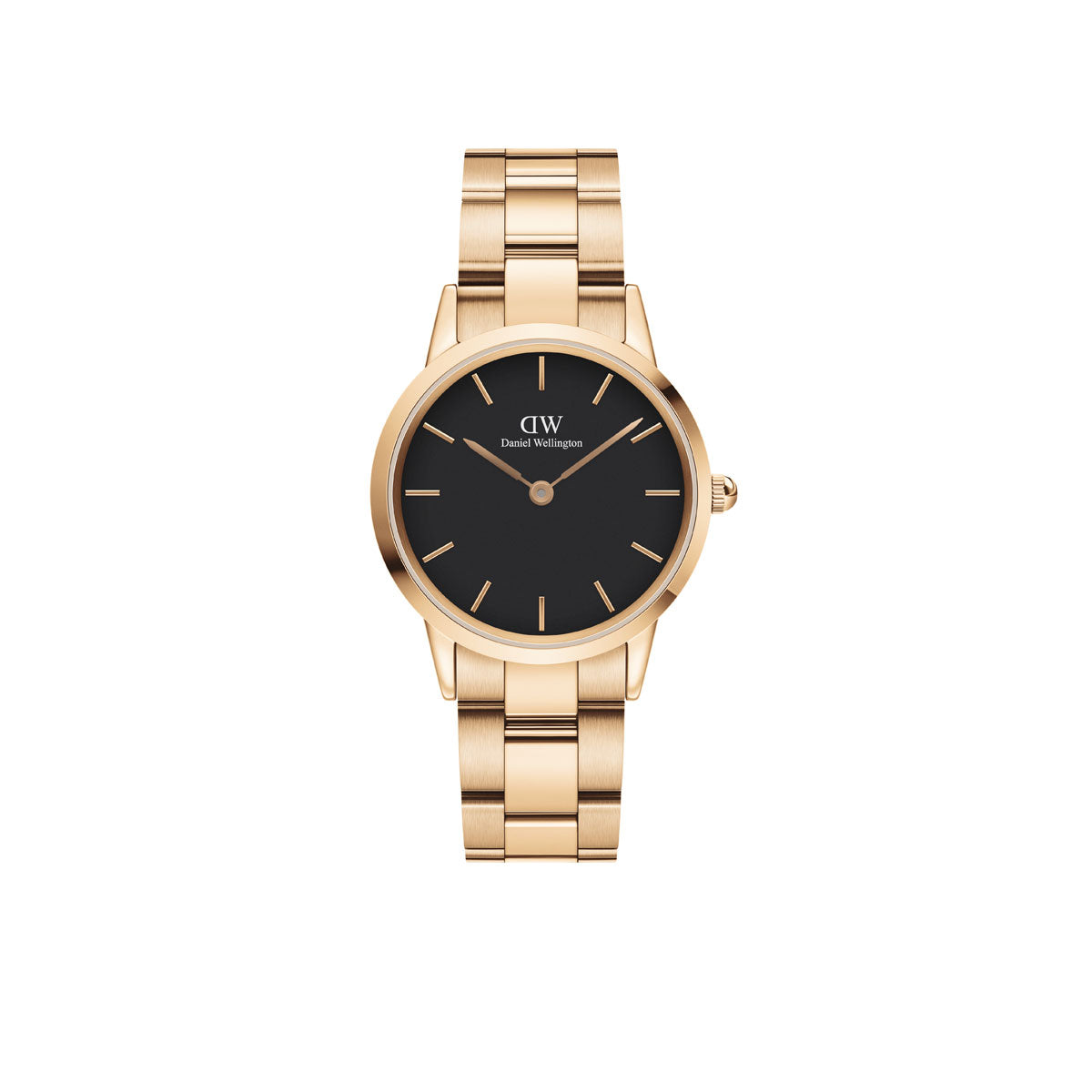 Iconic Link 32mm - Rose Gold & Black Watch