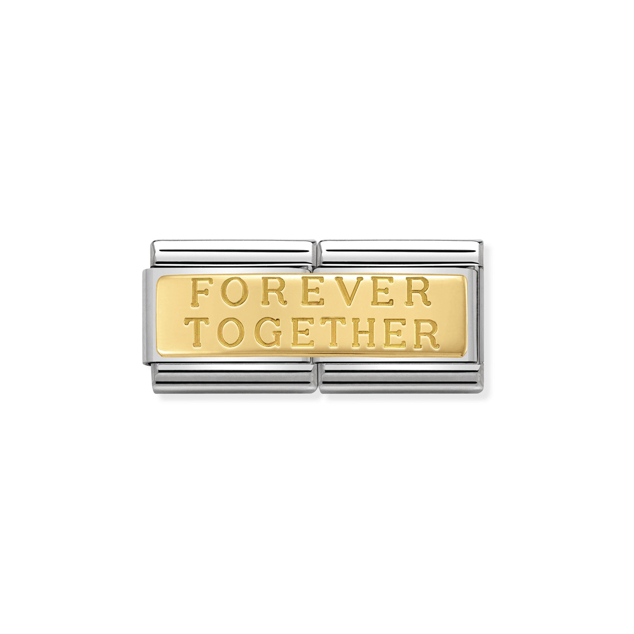 Composable Classic Double Link 030710/02 Forever Together in 18k Gold