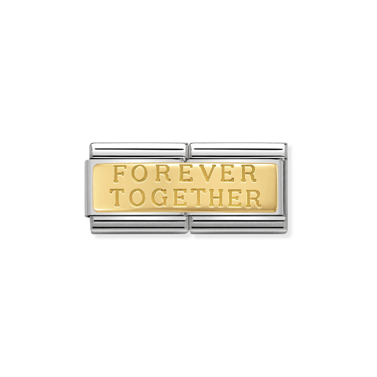 Composable Classic Double Link 030710/02 Forever Together in 18k Gold