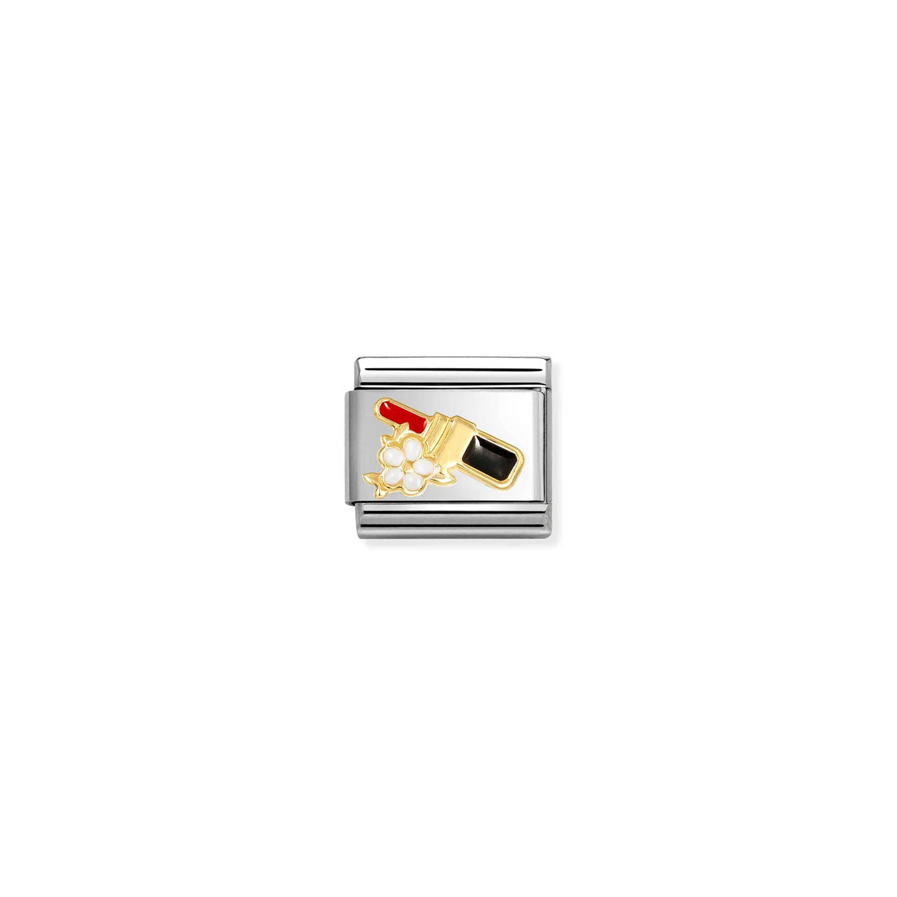 Composable Classic Link 030272/96 Red Lipstick In 18K Gold & Enamel