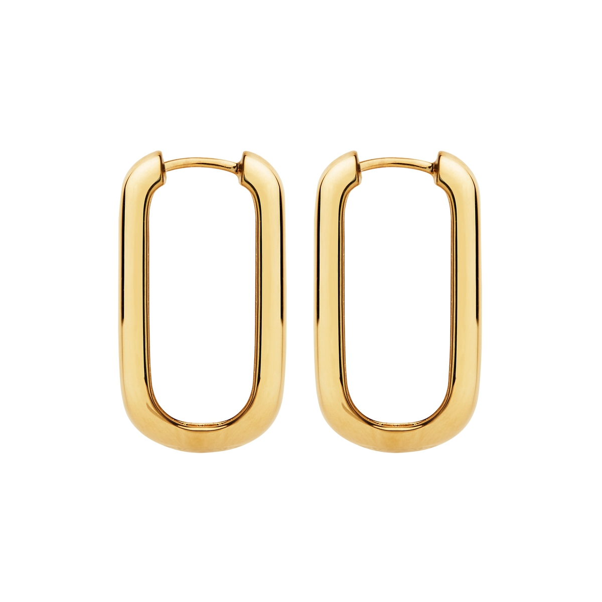 Elemental Hoop Earrings - Gold Plated