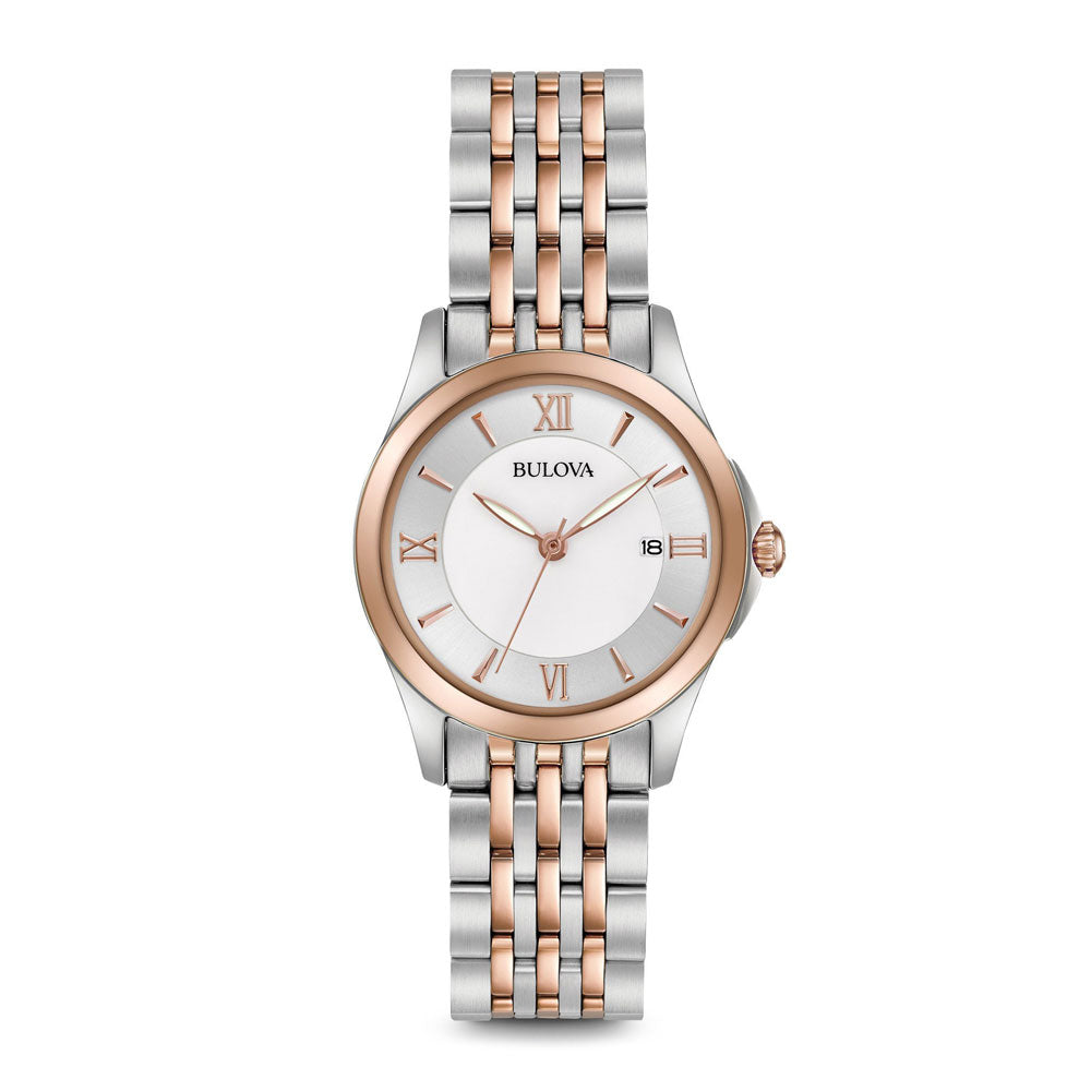 98M125 - Ladies 2 Tone Classic Watch