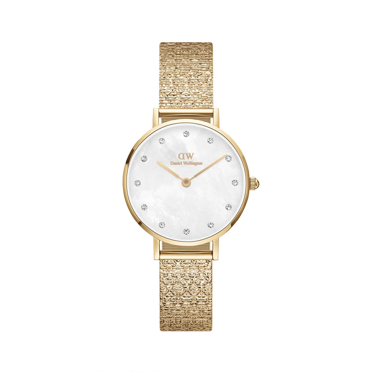 Petite Lumine 28mm Pressed Piano Gold Watch