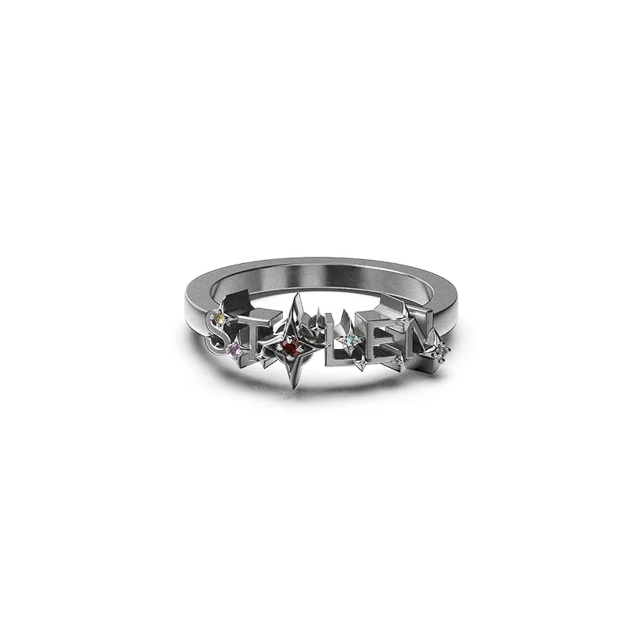 Cosmic Punk Band Ring