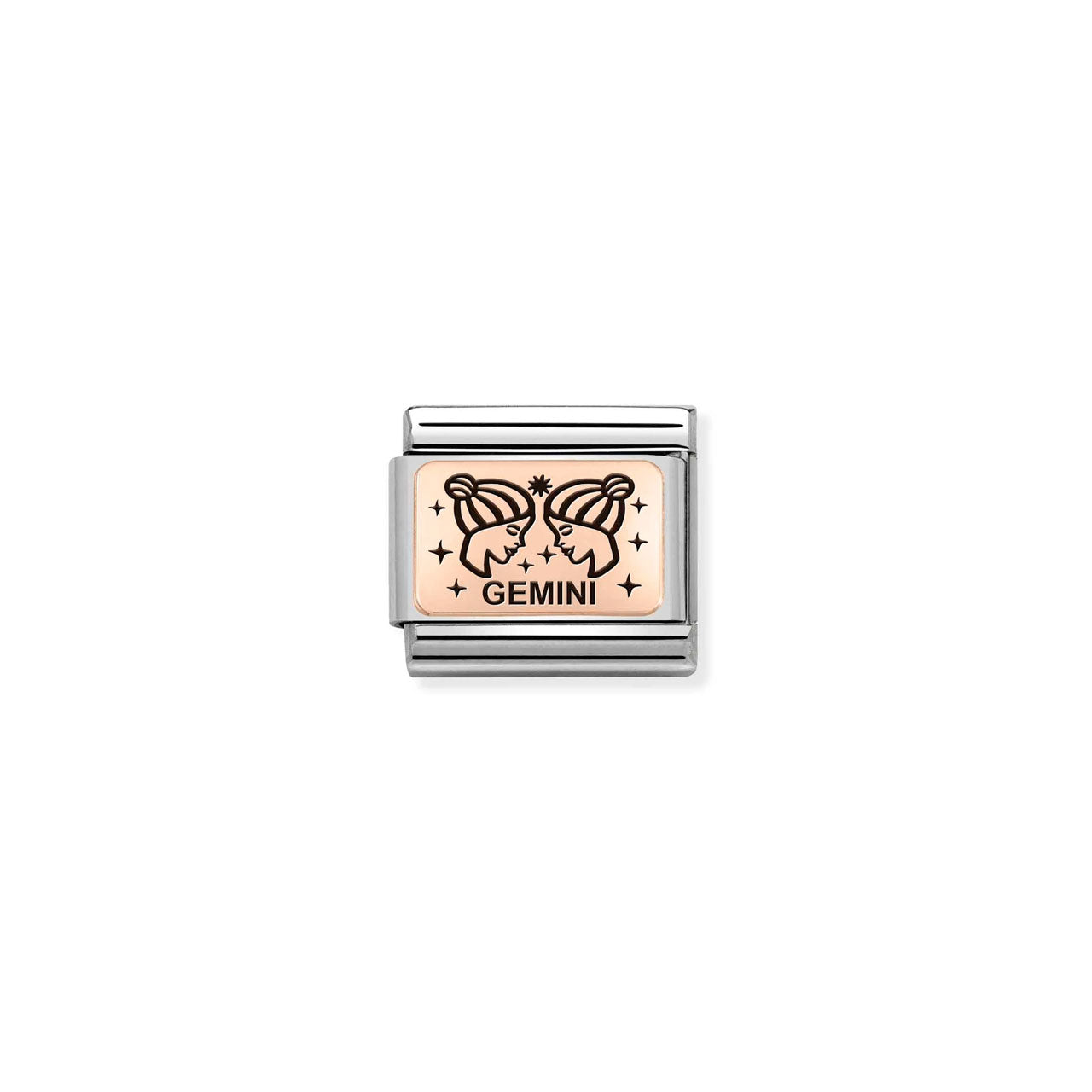Composable Classic Link 430112/03 Gemini In 9k Rose Gold
