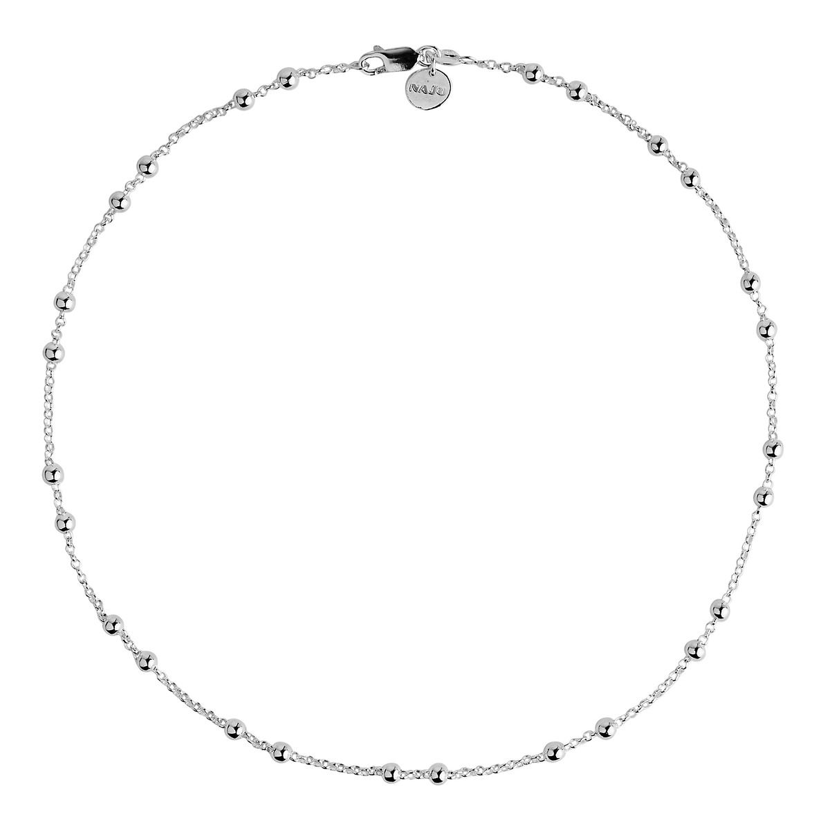 Mattina Silver Necklace (60cm)