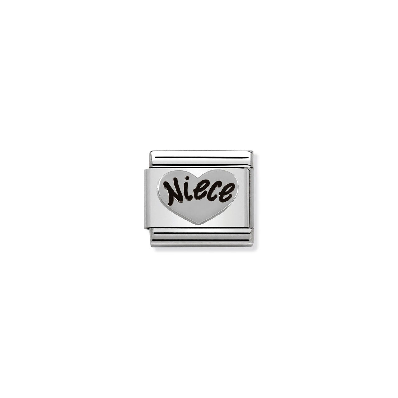 Composable Classic Link 330101/16 Niece Heart In 925 Silver