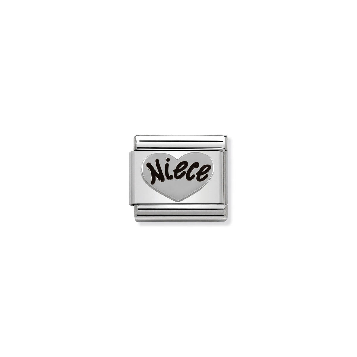 Composable Classic Link 330101/16 Niece Heart In 925 Silver