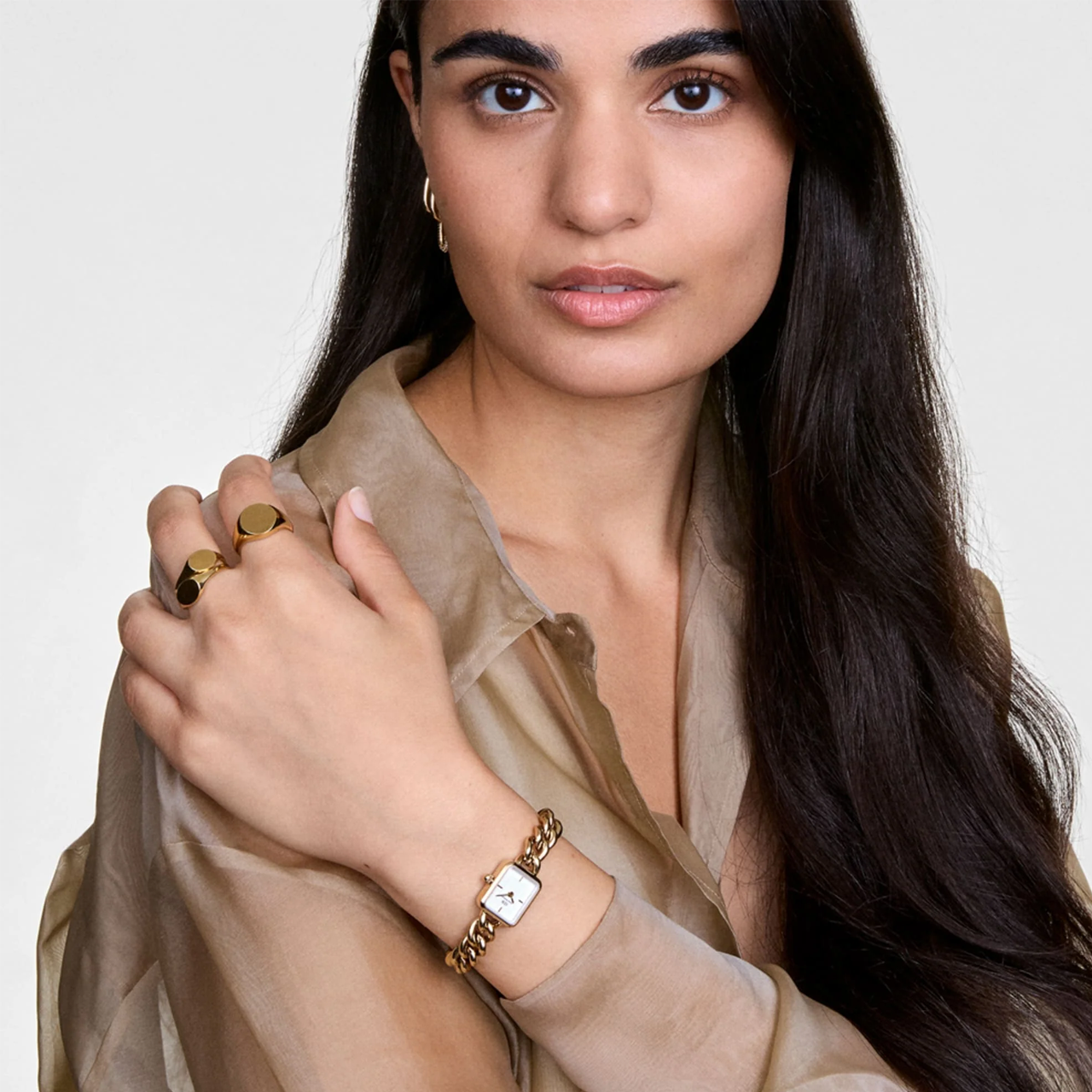 Jolie Chain Gold Watch