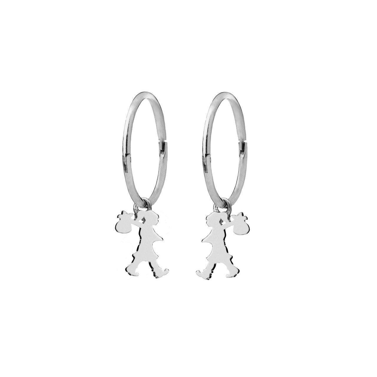 Sterling Silver Runaway Girl Sleepers