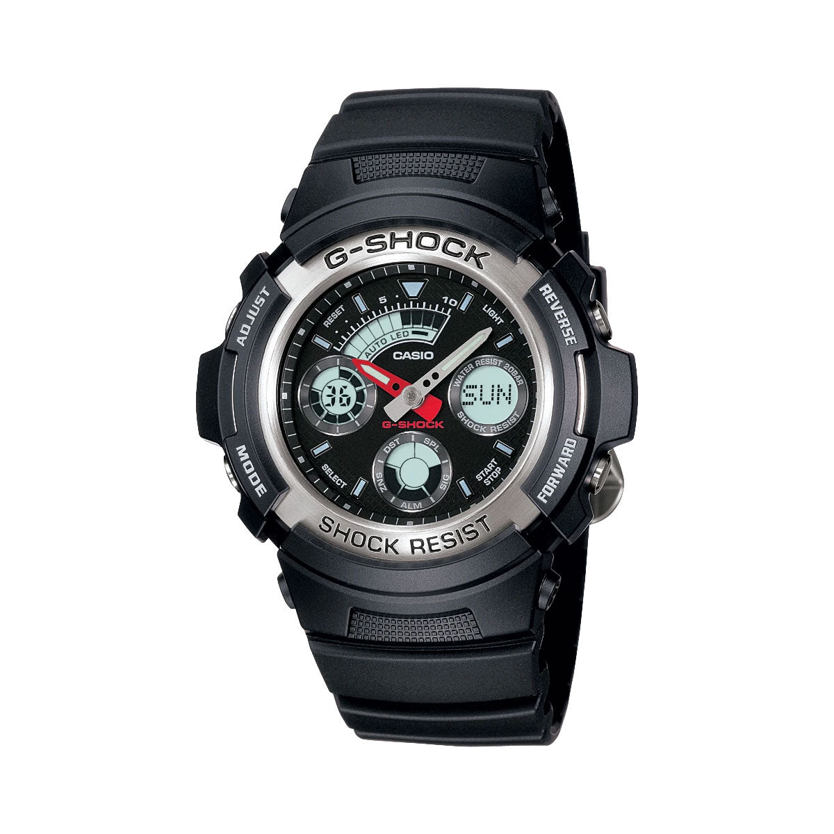 G-Shock Black - AW590-1A