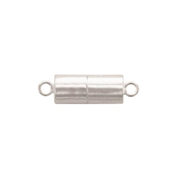 Sterling Silver 6x12mm Magnetic Barrel Clasp
