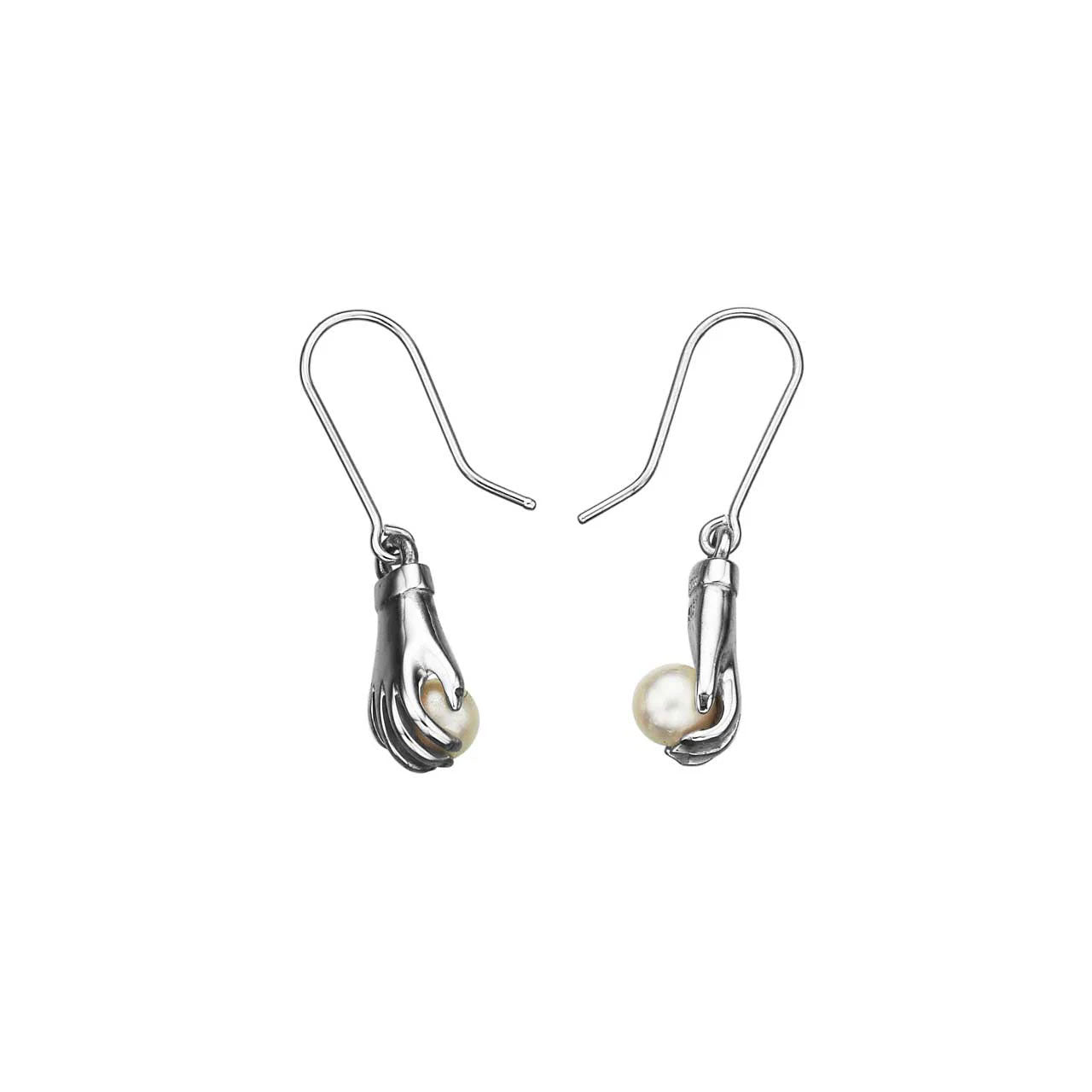 Sterling Silver Wisdom Hook Earrings