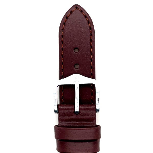 Umbria - 18mm Brown Long Leather Watch Strap