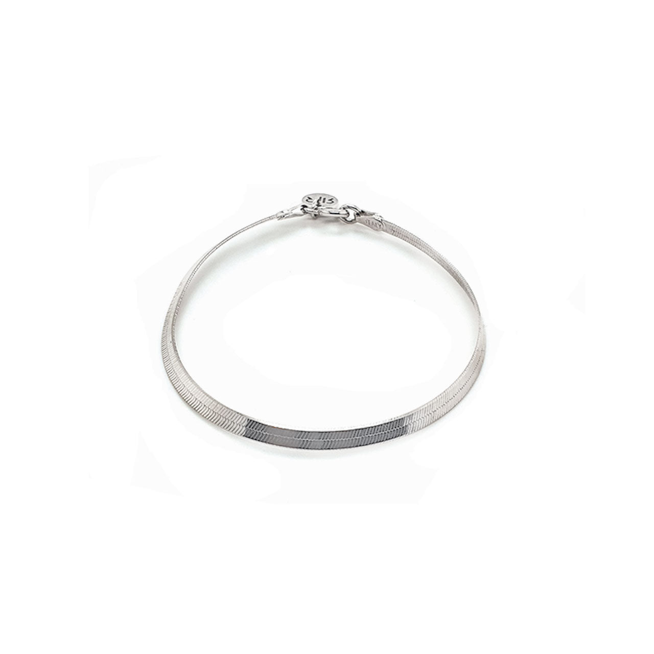 Sterling Silver Mirer Liquid Chain Bracelet