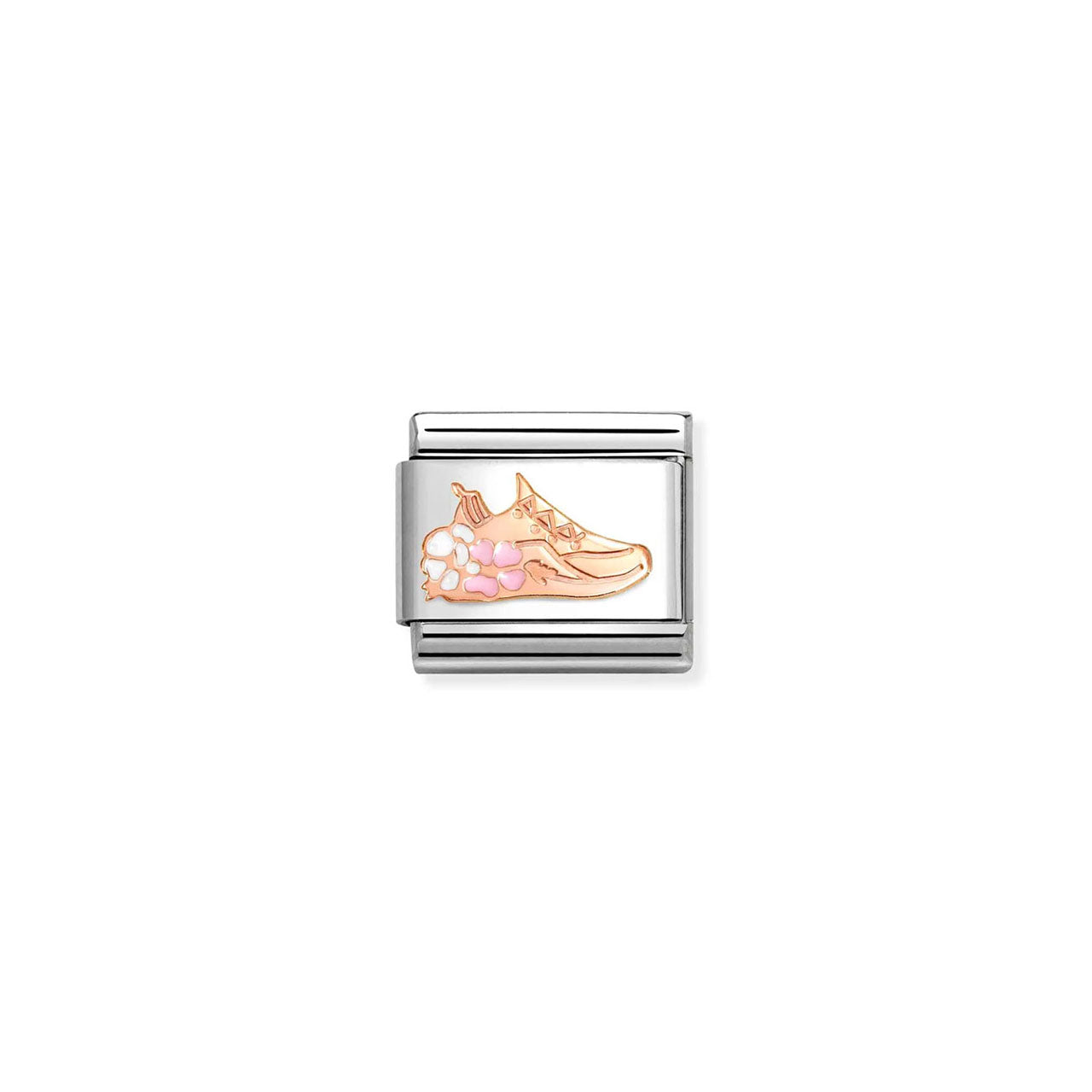 Composable Classic Link 430202/25 Sports Shoe 9K Rose Gold And Enamel
