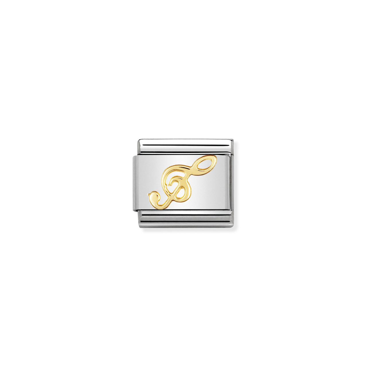 Composable Classic Link 030117/08 Treble Clef in 18k Gold