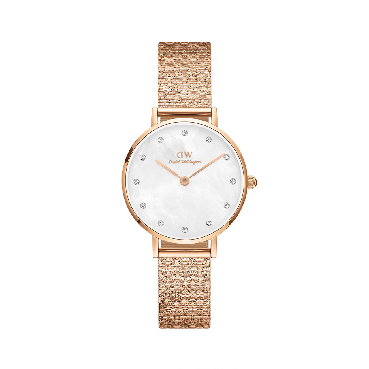 Petite Lumine 28mm Pressed Piano Rose Gold Watch