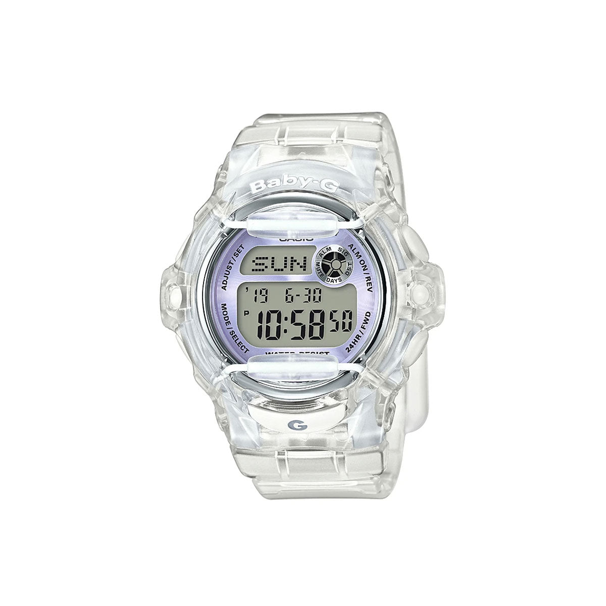 Transparent & Purple - BG169R-7E