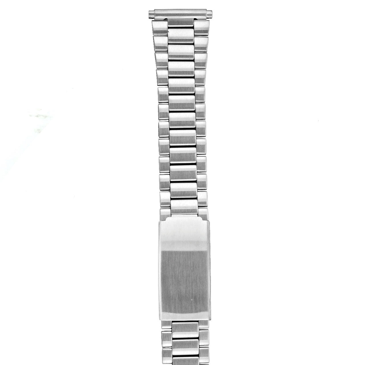 18-22mm Stainless Steel 3 Fold Clasp Mens Watch Strap