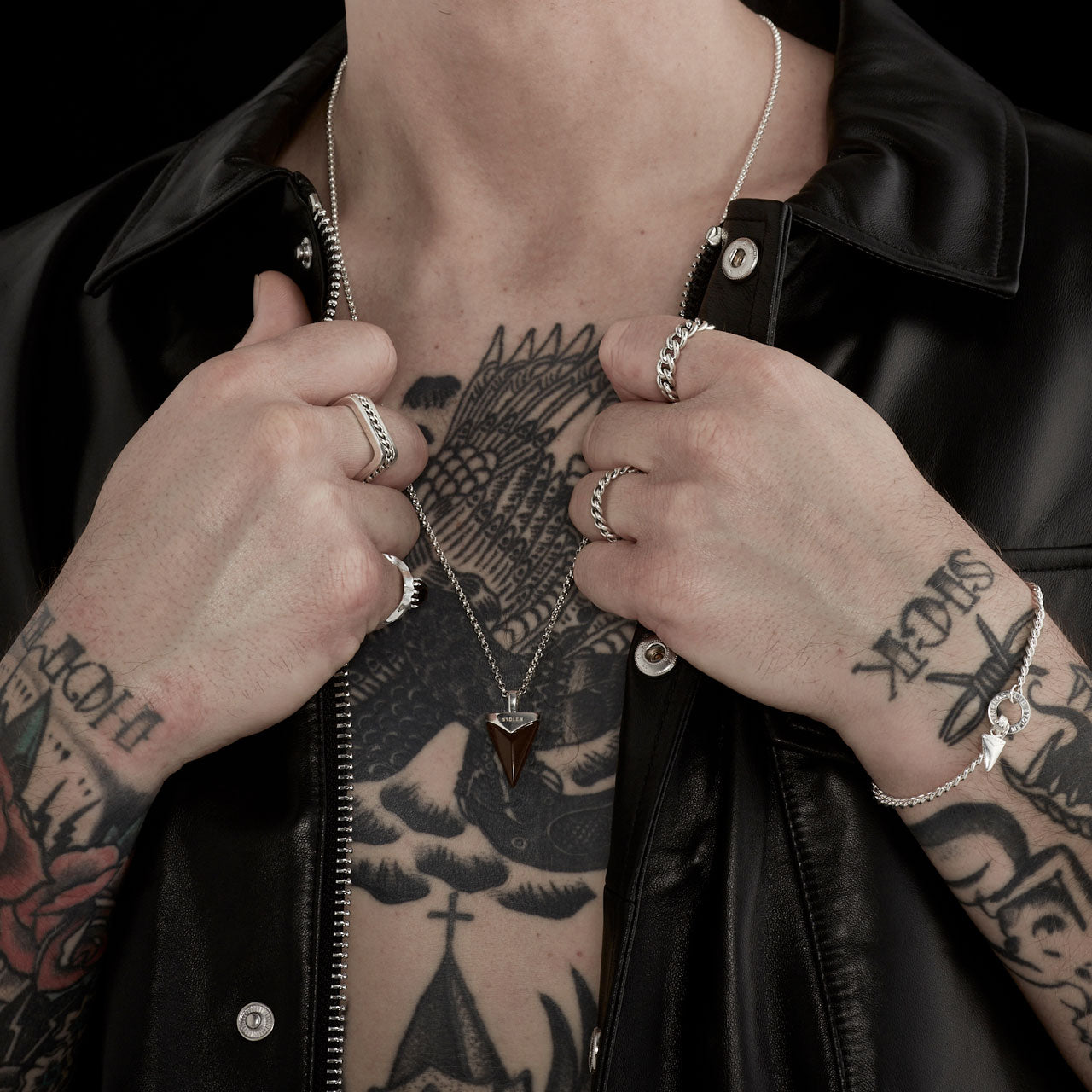Sabre Jaws Necklace