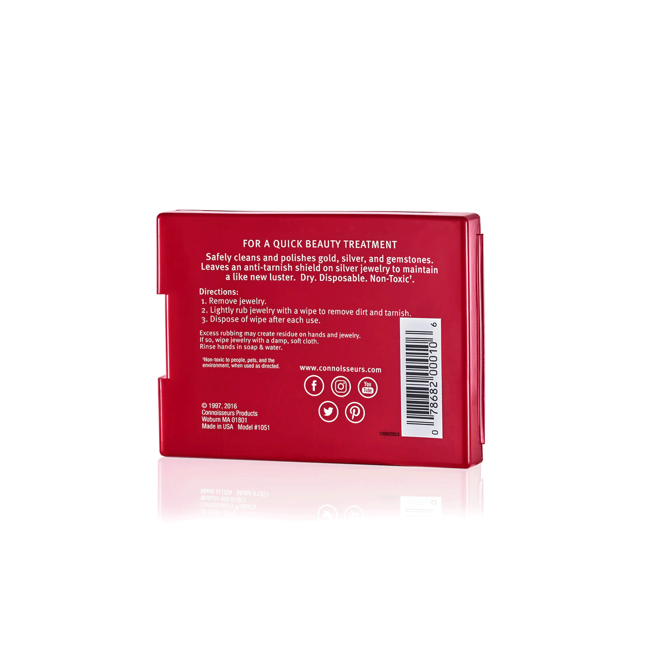 Jewelry Wipes Compact