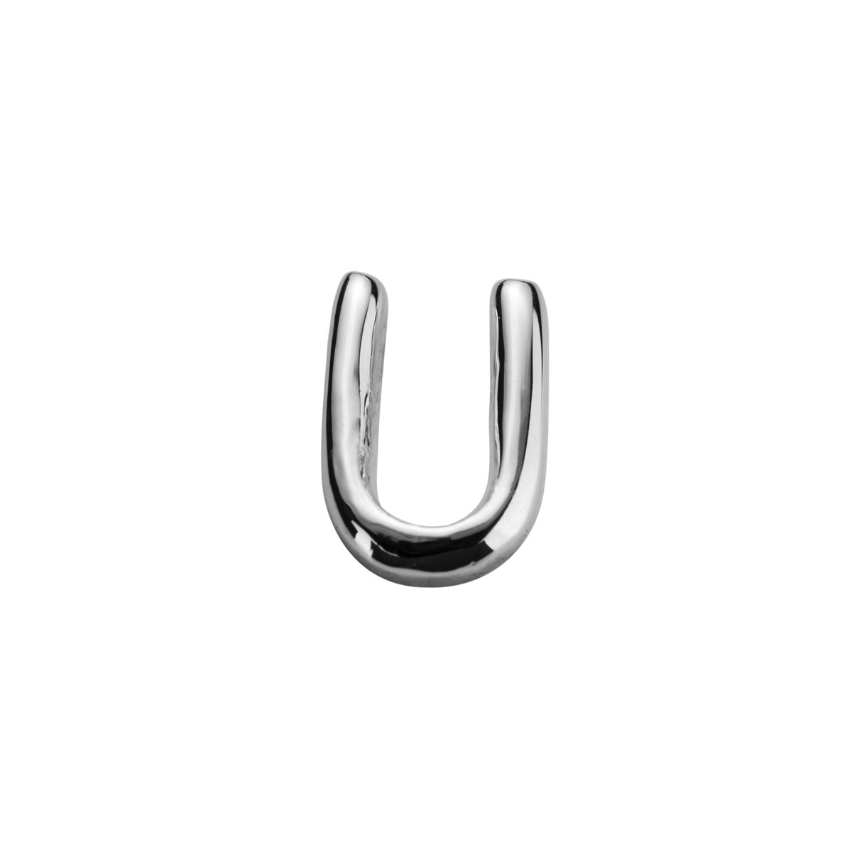 Silver Letter U