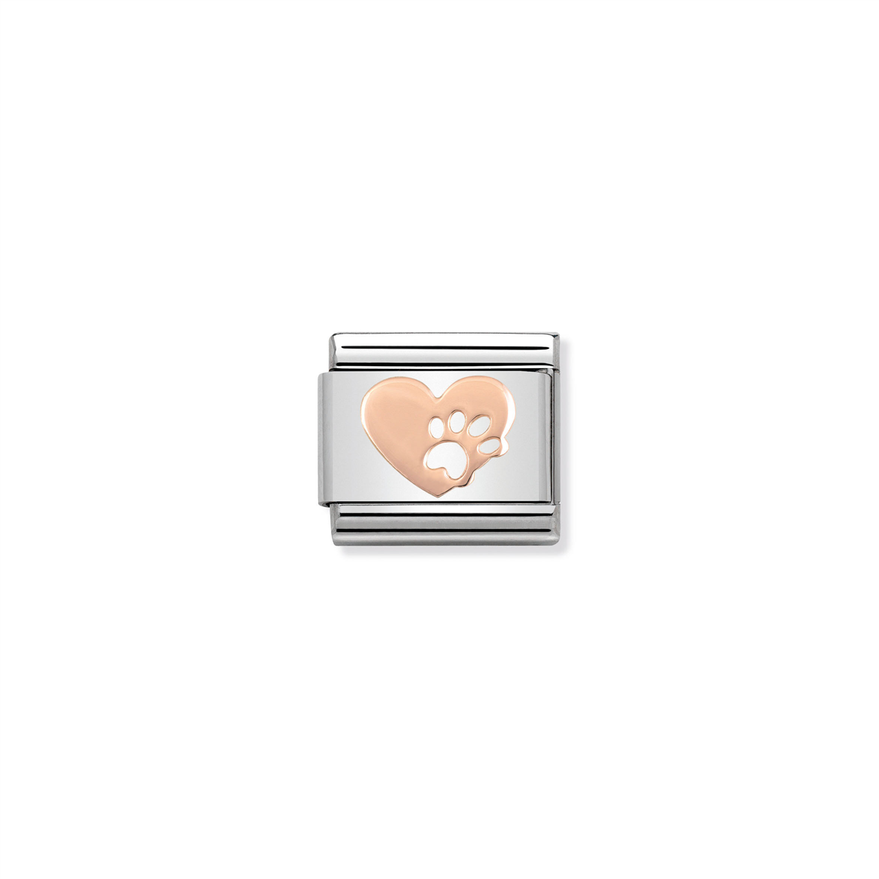 Composable Classic Link 430104/12 Rose Gold Heart with Paw