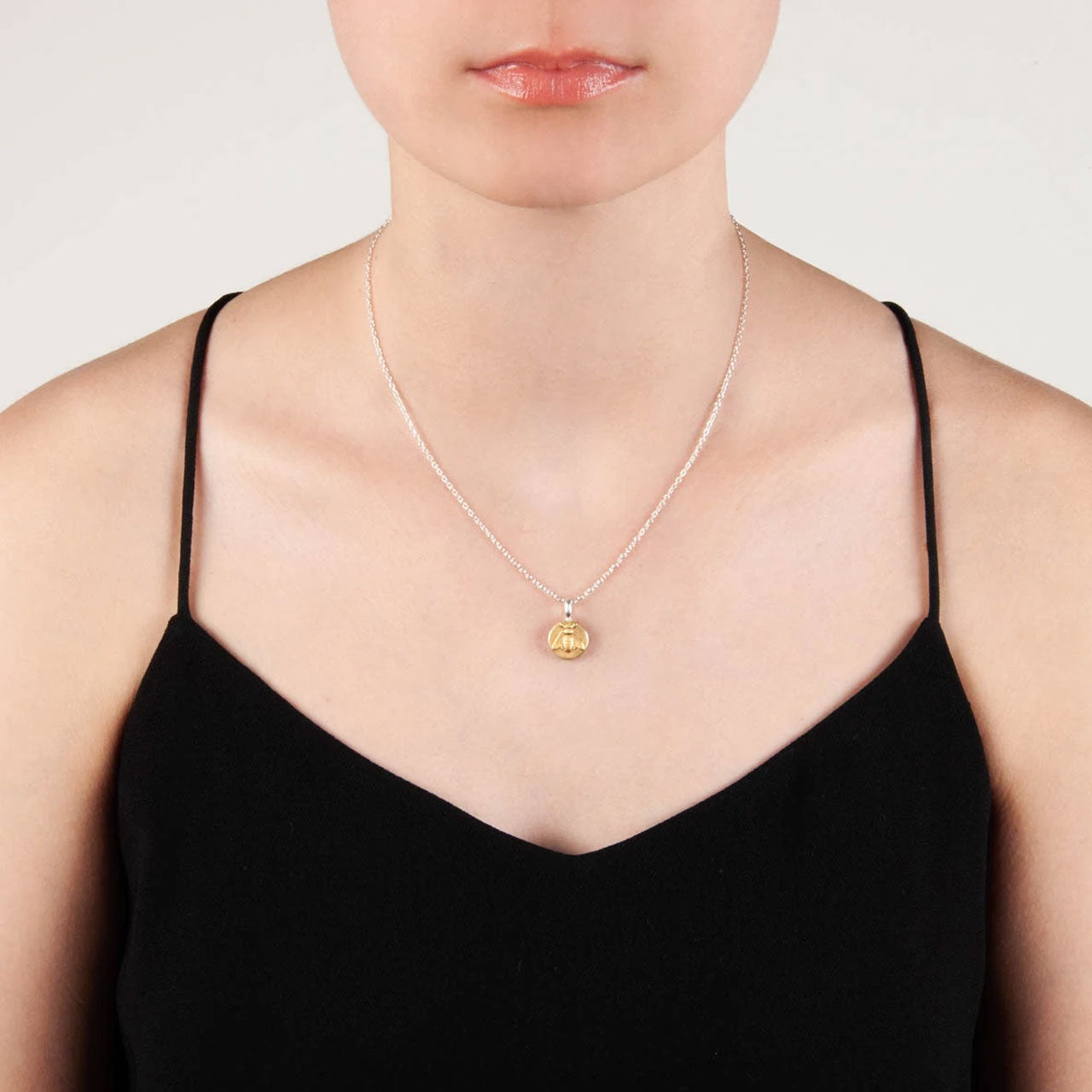 Golden Bee Necklace