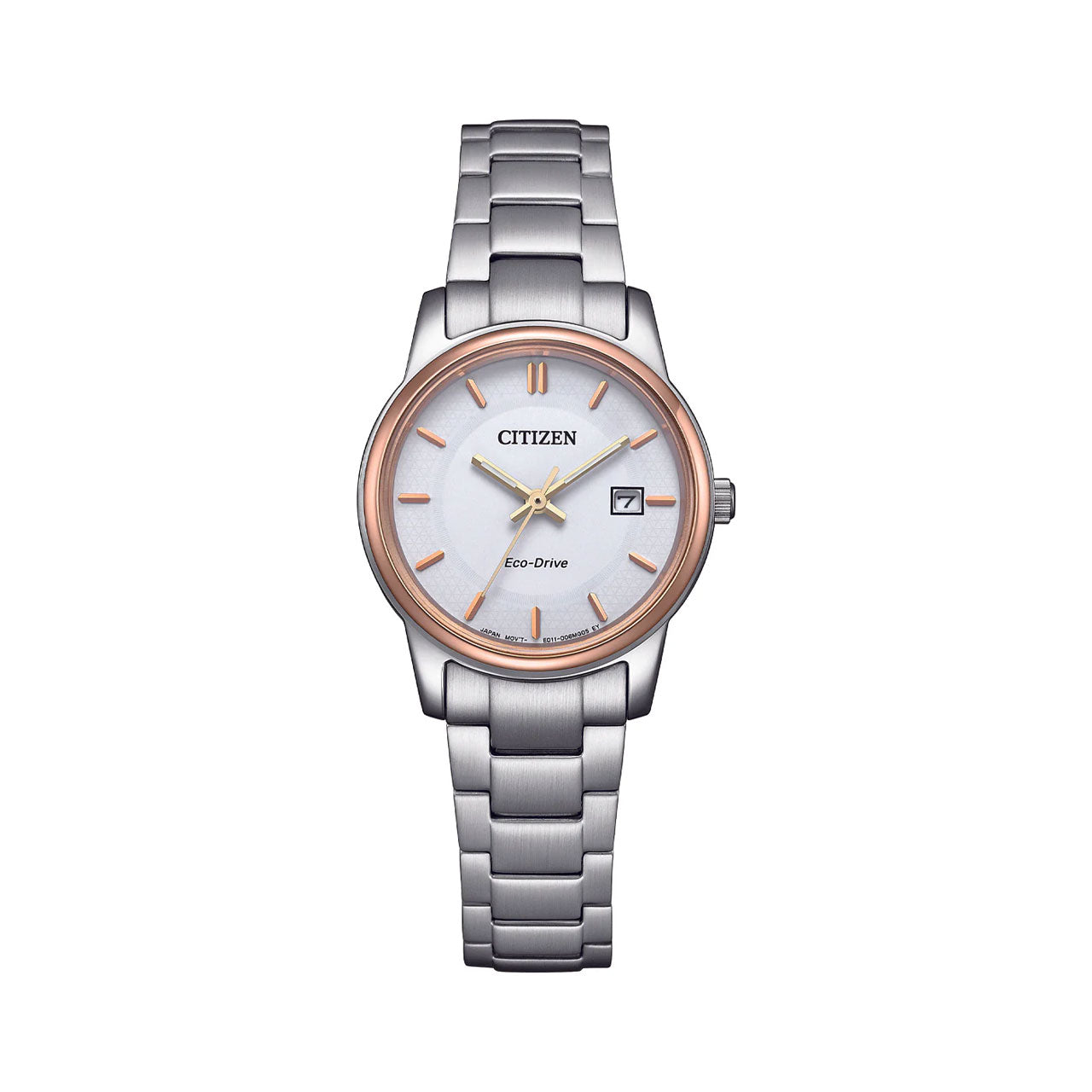 Citizen - Ladies Two Tone Steel Eco-Drive Watch - EW2319-71A