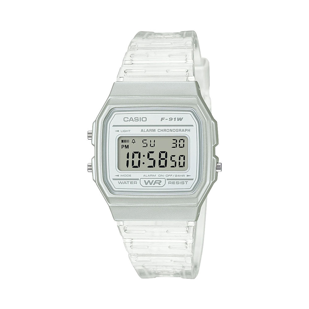 Transparent White - F91WS-7D