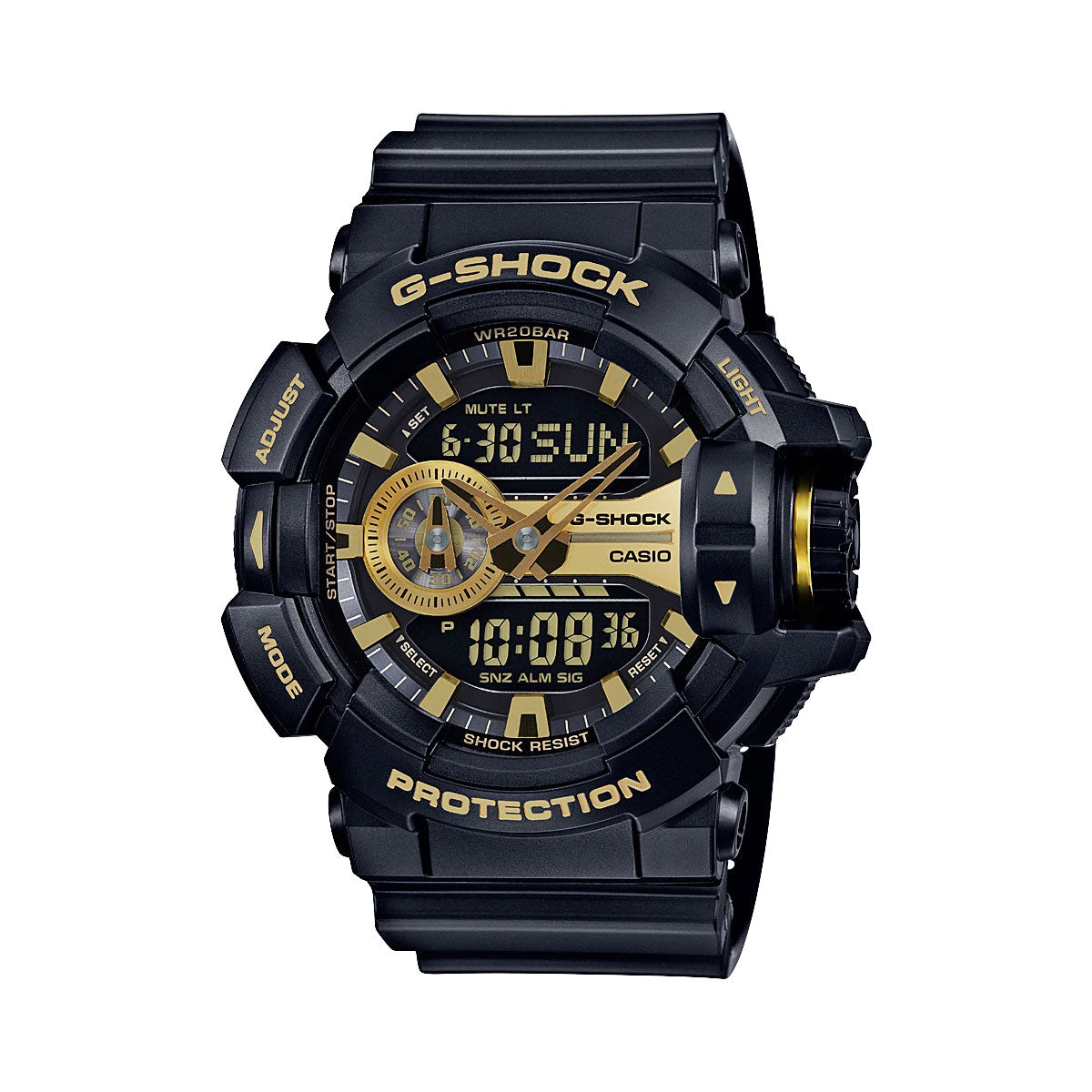 G-shock - Black / Gold Duo Street Collection - GA400GB-1A9